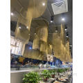 Decorative Hanging Aluminum Link Chain Metal Curtain